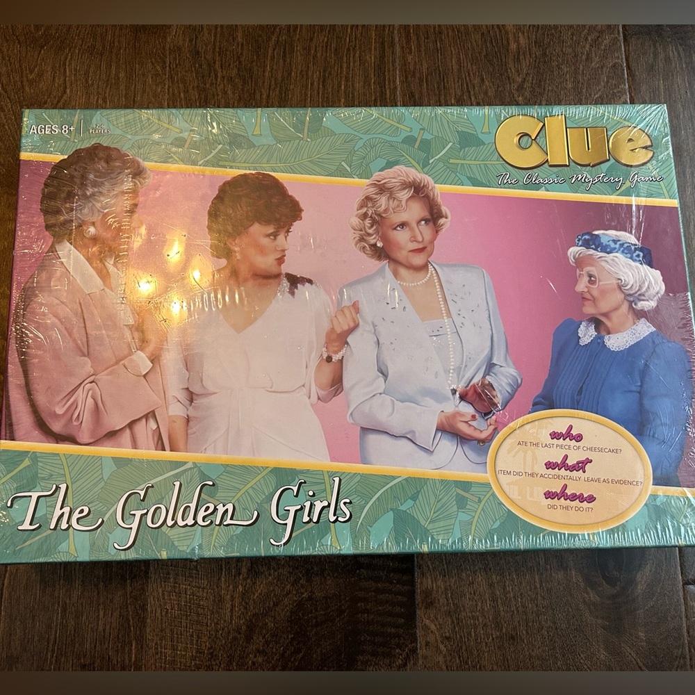 NEW Golden Girls CLUE game!